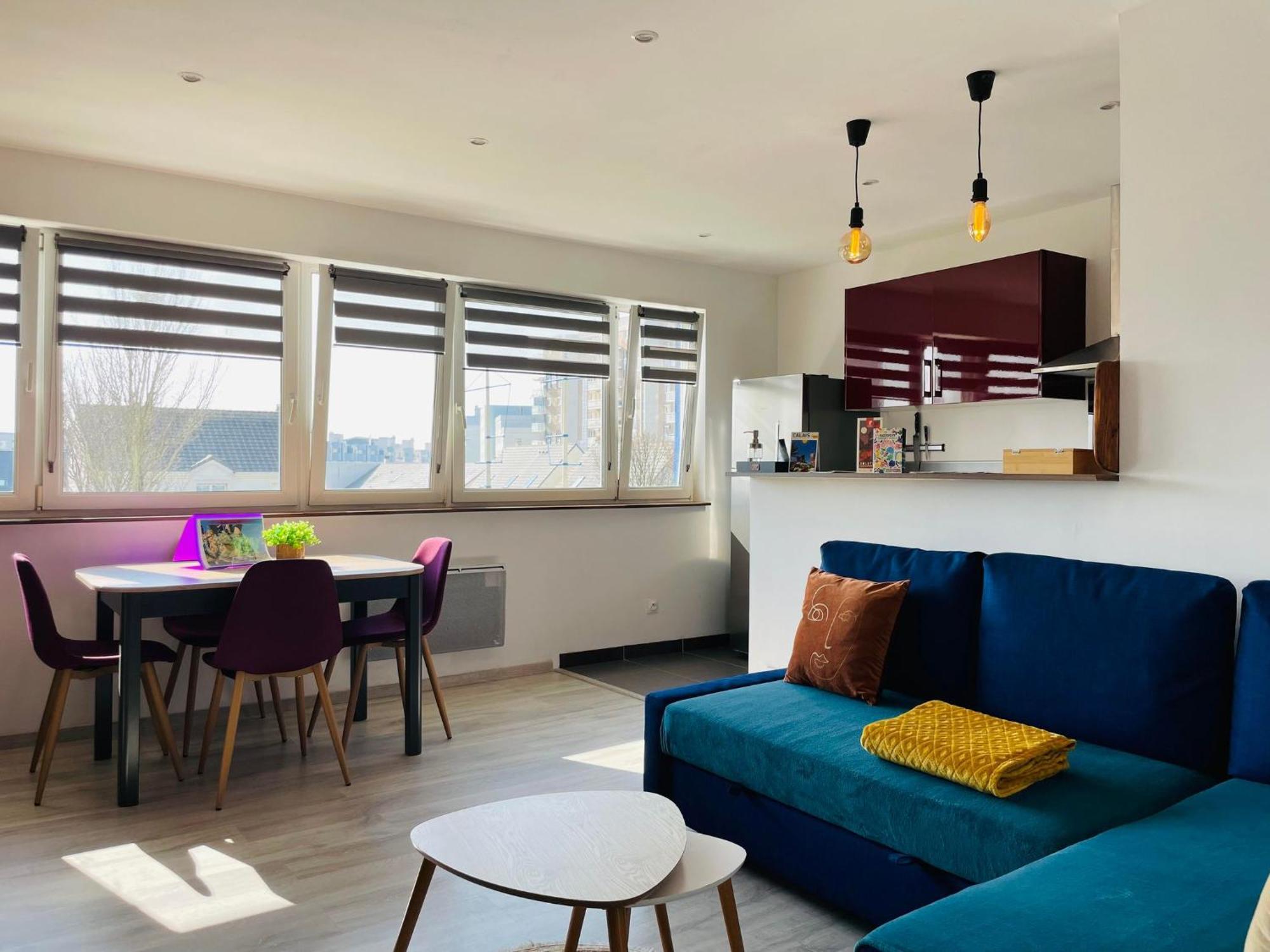 Apartament La Brise Marine Calais Zewnętrze zdjęcie